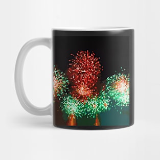 Pixel Firework No.49 Mug